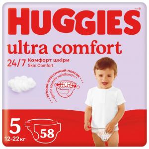 Huggies ϳ Ultra Comfort 5 (12-22 ) Mega 58  (5029053548784)  - babypremium.com.ua