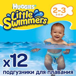 Huggies ϳ   Little Swimmers, 3-8 , 12 . 5029053537795  - babypremium.com.ua