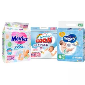       ( 2 Moony, Merries, GooN 0-5)  - babypremium.com.ua