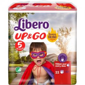 Libero  Up&Go Super Hero 5 Maxi Plus (10-14 ) 22  7322540686562  - babypremium.com.ua