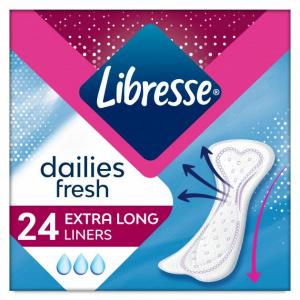 Libresse   Daily Fresh Extra Long, 24  (7322540062656)  - babypremium.com.ua
