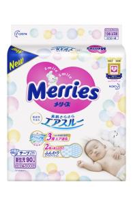 Merries ϳ Newborn (0-5 ) 90  4901301230782  - babypremium.com.ua