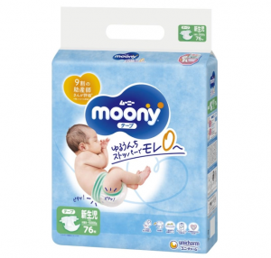 ϳ  MOONY 0-5 76  (Newborn) 4903111137800  - babypremium.com.ua