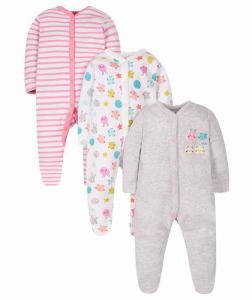 Mothercare (Англия) Человечки Весёлые личики (6-9 мес) 3шт Mothercare (Англия) Человечки Весёлые личики (6-9 мес) 3шт в интернет-магазине babypremium.com.ua