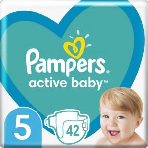 ϳ Pampers Active Baby Junior 5 (11-16.) 42. 8001090950178  - babypremium.com.ua