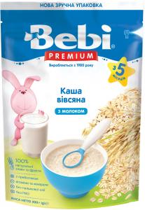 Bebi Каша молочна вівсяна Преміум 8606019654351 в інтернет-магазині babypremium.com.ua