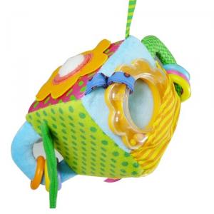 Biba Toys Розвиваюча іграшка М'який куб Щасливий сад (013GD) 4897011360133 в інтернет-магазині babypremium.com.ua