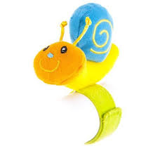 Biba Toys Браслет-погремушка Улитка (780BR snail) 4897011367231у в интернет-магазине babypremium.com.ua
