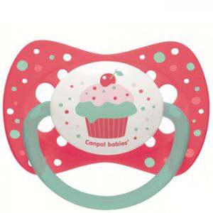 Canpol Пустушка силіконова симетрична від 18 місяців Cupcake 23/284 кол. в асорт. 5903407902333 Canpol Пустушка силіконова симетрична від 18 місяців Cupcake 23/284 кол. в асорт. 5903407902333 в інтернет-магазині babypremium.com.ua