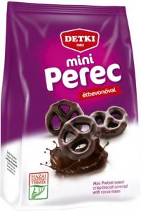 Detki Печиво Крендель Mini Pretze Глазурований у шоколаді 160 г (5997380351943) в інтернет-магазині babypremium.com.ua