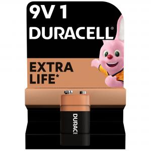 Duracell Лужні батарейки 6LR61 MN1604 9V (5000394066267) в інтернет-магазині babypremium.com.ua