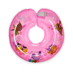 Розовый двухсторонний круг Дельфин EuroStandard, 0-36мес (5903362262787) в интернет-магазине babypremium.com.ua