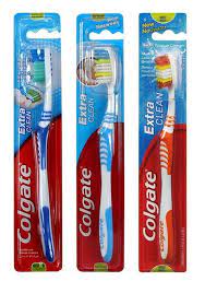 Colgate Зубна щітка Extra Clean середньої жорсткості, 1шт. в асорт. 6001067022558 в інтернет-магазині babypremium.com.ua