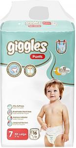 Giggles Подгузники-трусики детские Pants 7 (17+ кг) 16шт (8680131205172) в интернет-магазине babypremium.com.ua