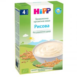 HiPP Безмолочна органічна каша «Рисова» 9062300126003 в інтернет-магазині babypremium.com.ua