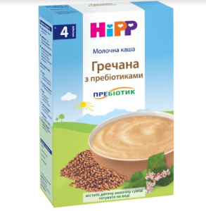 HiPP Молочна каша «Гречана» з пребіотиками 9062300126164 / 9062300140122 в інтернет-магазині babypremium.com.ua