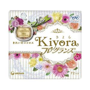 Unicharm Ежедневные прокладки Kiyora Luxury Happy Floral, 72 шт (4903111330997) Япония в интернет-магазине babypremium.com.ua