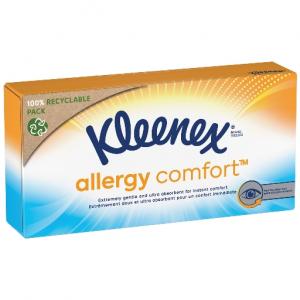 Kleenex Серветки Allergy Comfort 3 шари 56 шт. (5029053577210) в інтернет-магазині babypremium.com.ua
