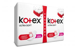 Kotex Гігієнічні прокладки Ultra Soft Super Duo 16 шт. 5029053542690 в інтернет-магазині babypremium.com.ua