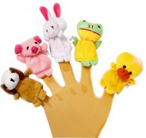 Lindo Набор игрушек на пальцы Морские животные - домашиние животные -в ассорт (P 266) 4890210002668 в интернет-магазине babypremium.com.ua