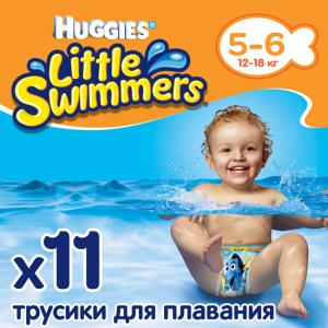 Huggies Подгузники для плавания Little Swimmers, 11-18 кг, 11 шт. 5029053538426 в интернет-магазине babypremium.com.ua