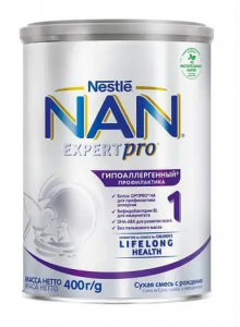 Nestle Nan Нестле Нан Н.А.1 (гіпоалергенний), 400гр 7613031251728 в інтернет-магазині babypremium.com.ua