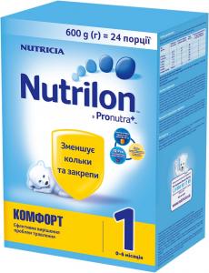 Nutricia Nutrilon Сухая смесь Комфорт 1 600 г (5900852038518)   2х300г (038501) в интернет-магазине babypremium.com.ua