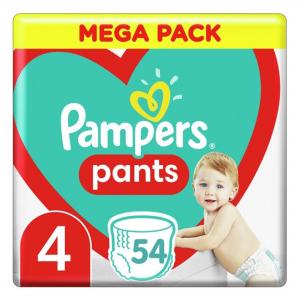 Підгузки - трусики Pampers Pants Maxi 4 (9-14 кг) 54 шт. (Унісекс) 8006540069448 ПІВ БОКСУ в інтернет-магазині babypremium.com.ua