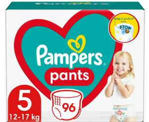 Підгузки - трусики Pampers Pants Junior 5 (12-17 кг) 96 шт. (Унісекс) 8006540069509 в інтернет-магазині babypremium.com.ua