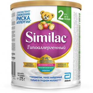 Молочна суміш Similac Гіпоалергенний 2 (6-12 міс) 400г 8427030006864 під замовлення 2-3 дні в інтернет-магазині babypremium.com.ua