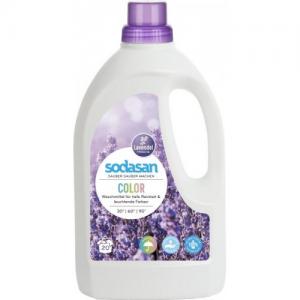Sodasan Рідкий засіб Color Lavender для прання кольорових та чорних речей 1.5 л (1509) 4019886015097 в інтернет-магазині babypremium.com.ua