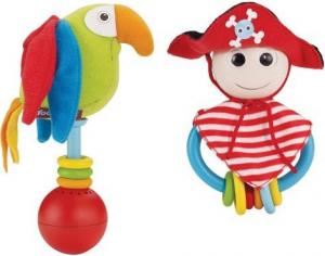Yookidoo Розвиваюча іграшка - брязкальце з прорізувачем Веселий пірат 40118 (20373401181) в інтернет-магазині babypremium.com.ua