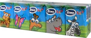 Zewa Бумажные носовые платки Kids, 10шт, 3сл. (7322540442564) в интернет-магазине babypremium.com.ua