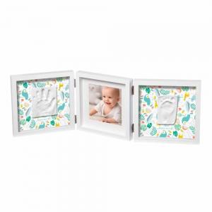 Baby Art Тройная рамка Стильная (белая, двухсторонняя) 3220660304530 (3601095600 в интернет-магазине babypremium.com.ua