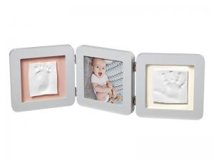 Baby Art Тройная рамка Серая (с многоцветными подложками) (3601095300) - небольшой скол с задней стороны -смотрите доп фото Baby Art Тройная рамка Серая (с многоцветными подложками) (3601095300) - небольшой скол с задней стороны -смотрите доп фото в интернет-магазине babypremium.com.ua