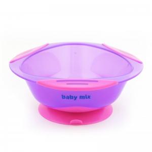 Baby Mix Тарелочка на присоске RA-D2-1100 Purple (5902216903500) в интернет-магазине babypremium.com.ua