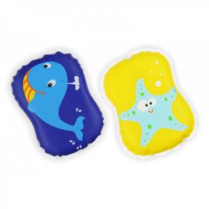Baby Mix Игрушка для купания поплавки с пищалкой Кит и Морская звезда (5902216904255) в интернет-магазине babypremium.com.ua
