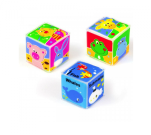 Baby Mix Игрушки для купания Кубики GS-102 (5902216909830) в интернет-магазине babypremium.com.ua