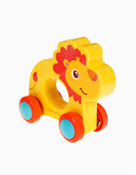 BamBam Игрушка на колесах Лев 383729 (5902643608009) в интернет-магазине babypremium.com.ua