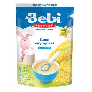 Bebi Premium Каша молочная Кукурузная 200г 8606019654412 в интернет-магазине babypremium.com.ua