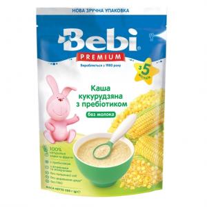 Bebi Каша безмолочна Кукурудзяна Преміум 8606019654436 в інтернет-магазині babypremium.com.ua