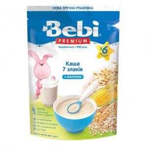 Bebi Premium Каша молочная 7 злаков 200г 8606019654443 в интернет-магазине babypremium.com.ua