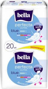 Bella ó㳺í³÷í³ ïðîêëàäêè Perfecta Ultra Blue 10 + 10 øò (5900516305888) Bella ó㳺í³÷í³ ïðîêëàäêè Perfecta Ultra Blue 10 + 10 øò (5900516305888) â ³íòåðíåò-ìàãàçèí³ babypremium.com.ua