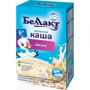 Беллакт Молочная каша овсяная 6м+ 200г 4810263030241 в интернет-магазине babypremium.com.ua
