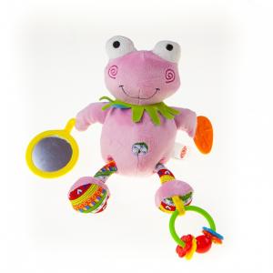 Biba Toys Игрушка-подвеска Забавный лягушонок 112GD (4897011361123) в интернет-магазине babypremium.com.ua