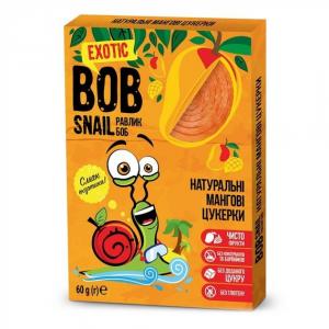 Bob Snail Натуральные конфеты манго 60г 4820219340584 в интернет-магазине babypremium.com.ua