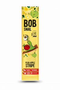 Bob Snail Натуральні цукерки Яблуко-Груша 14г 4820206080714 в інтернет-магазині babypremium.com.ua