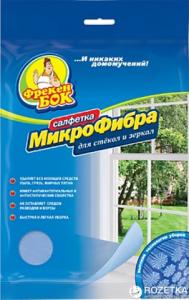 Фрекен БОК Салфетка микрофибра для стекол и зеркал (4820048482776) в интернет-магазине babypremium.com.ua