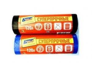 Бонус Пакеты для мусора 70*100 120л 10шт цвет в ассор. 161006 (4823071624878) в интернет-магазине babypremium.com.ua