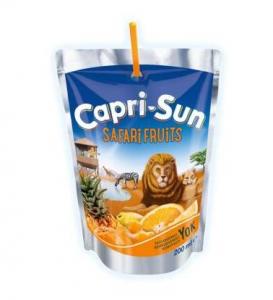 Capri Sun Напиток 200мл Safari Fruits (4000177407608) в интернет-магазине babypremium.com.ua